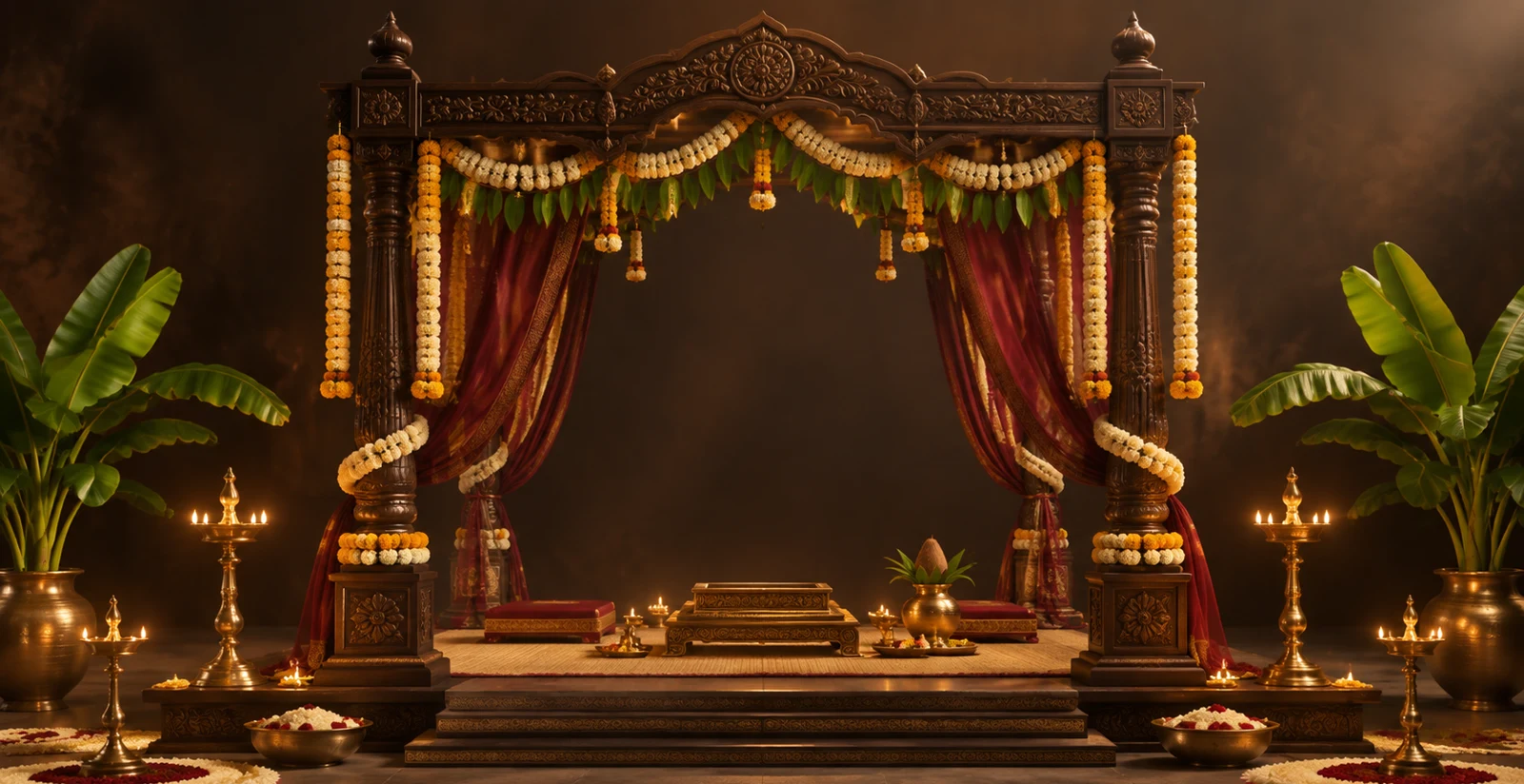 Open mandap concept art